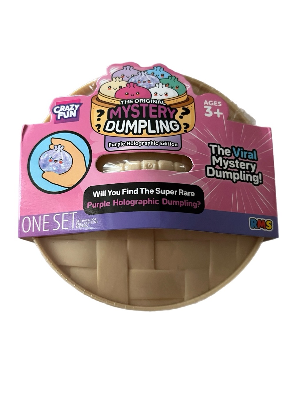 Viral Mystery Dumpling Purple Holographic Edition